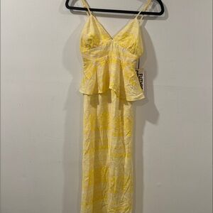 Future Collective x Jenny K Yellow Maxi Dress - Size 00